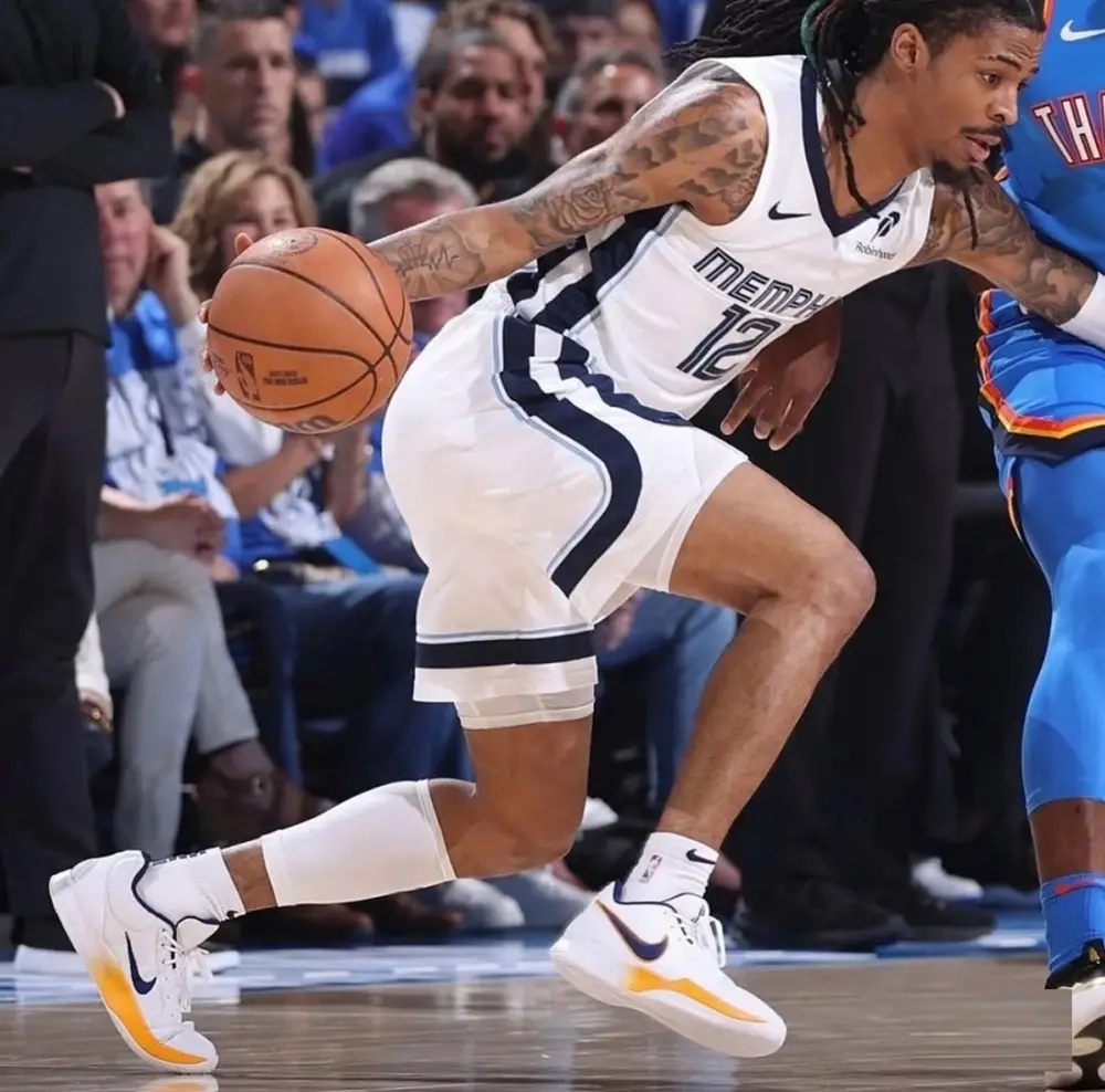 Giày Nike JA 2 EP Ja Morant Murray State 'White Old Blue' IF1605-101 - Ảnh 7