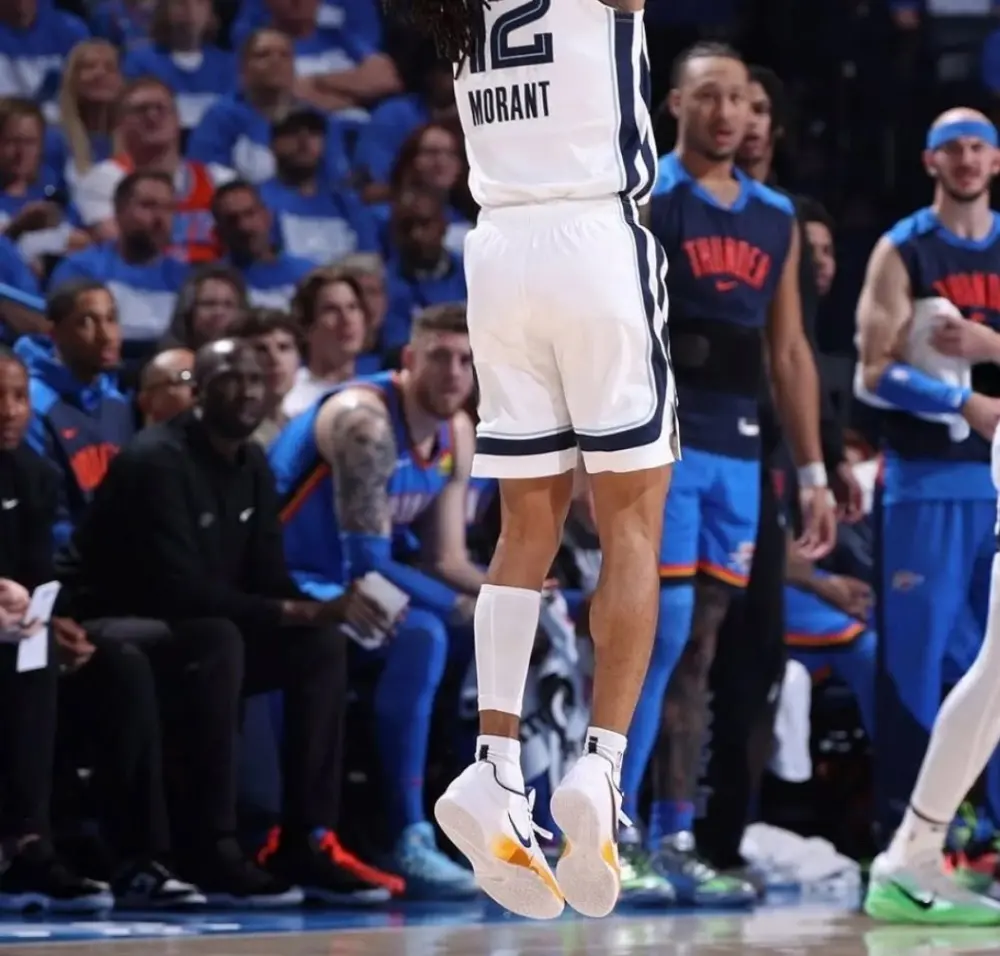Giày Nike JA 2 EP Ja Morant Murray State 'White Old Blue' IF1605-101 - Ảnh 6