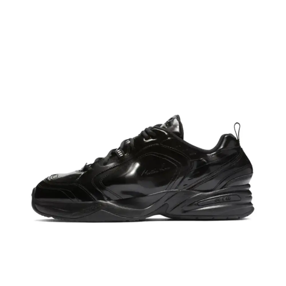 Giày Nike Martine Rose x Air Monarch IV ‘Triple Black’ AT3147-001 - Ảnh 5