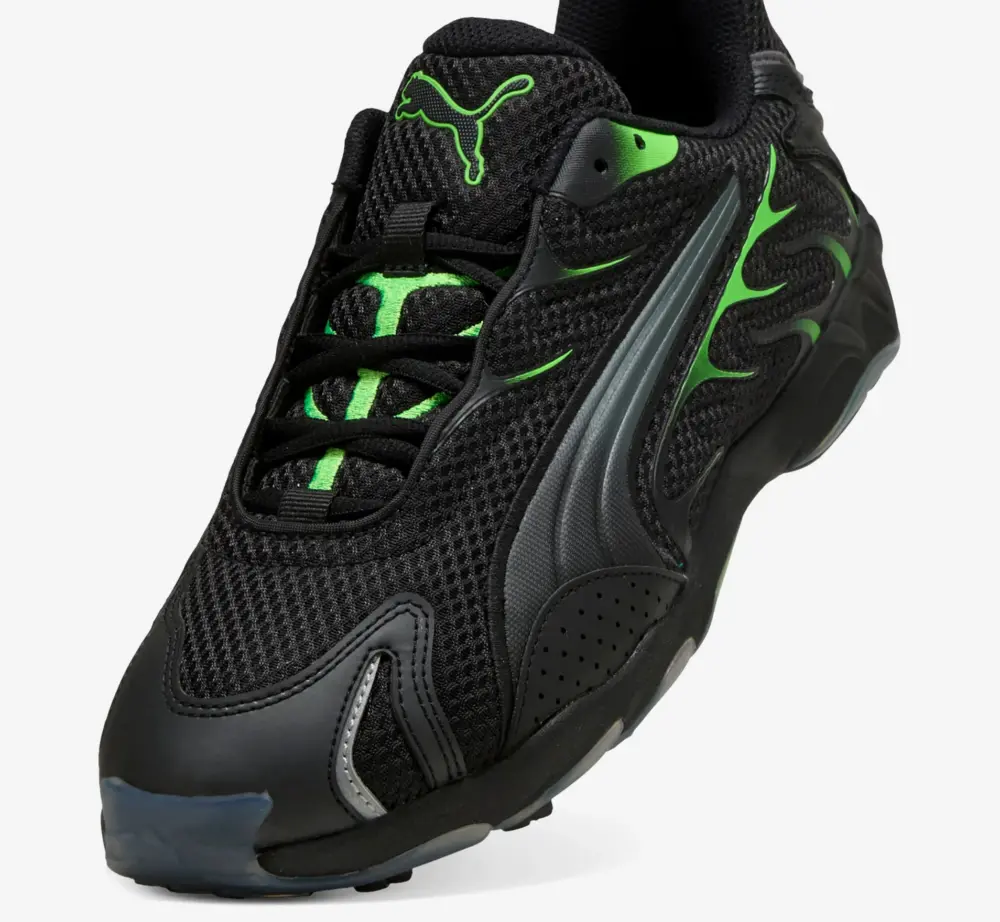 Giày PUMA Inhale ‘Black Green Glare’ 401560-01 - Ảnh 5