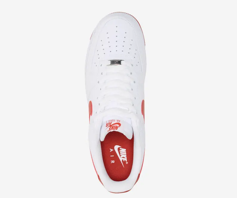 Giày Nike Air Force 1 Low ‘White/Dragon Red’ FJ4146-106 - Ảnh 4