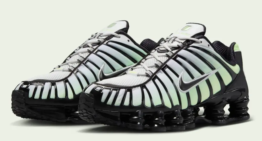 Giày Nike Shox TL ‘Green Black’ AV3595-300 - Ảnh 6