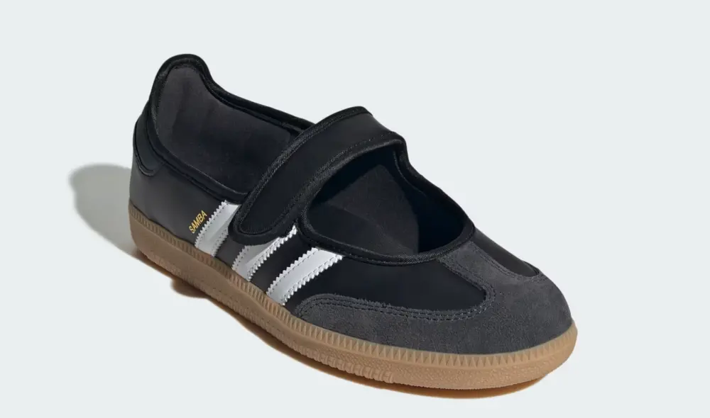 Giày Adidas Samba Jane ‘Black White Gum’ JQ6445 - Ảnh 5