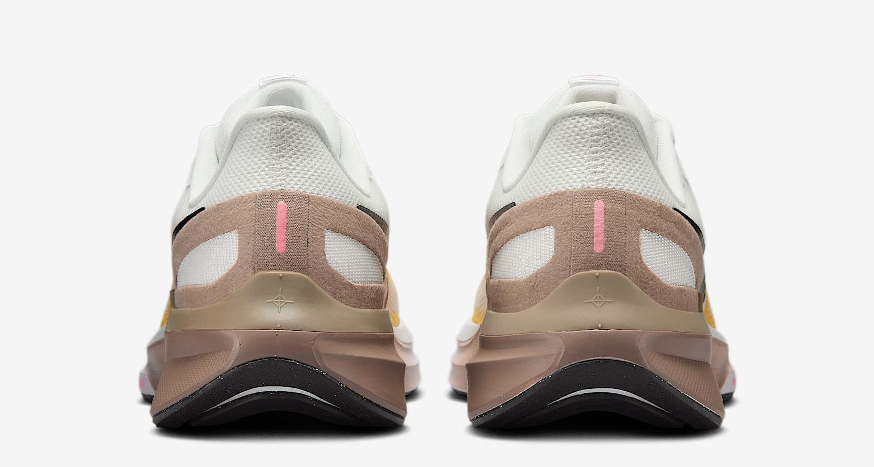 Giày Nike Air Zoom Structure 25 ‘White Brown Black’ DJ7884-110 - Ảnh 6