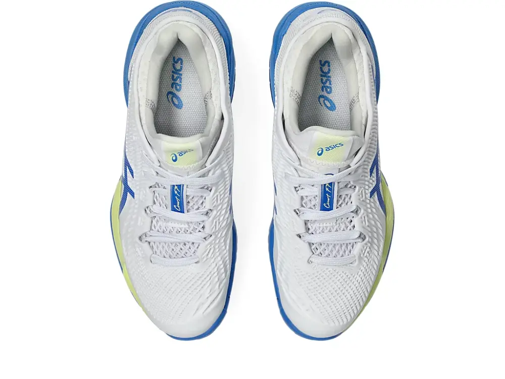 Giày Asics Court FF3 Womens ‘White Blue’ 1042A220-105 - Ảnh 5