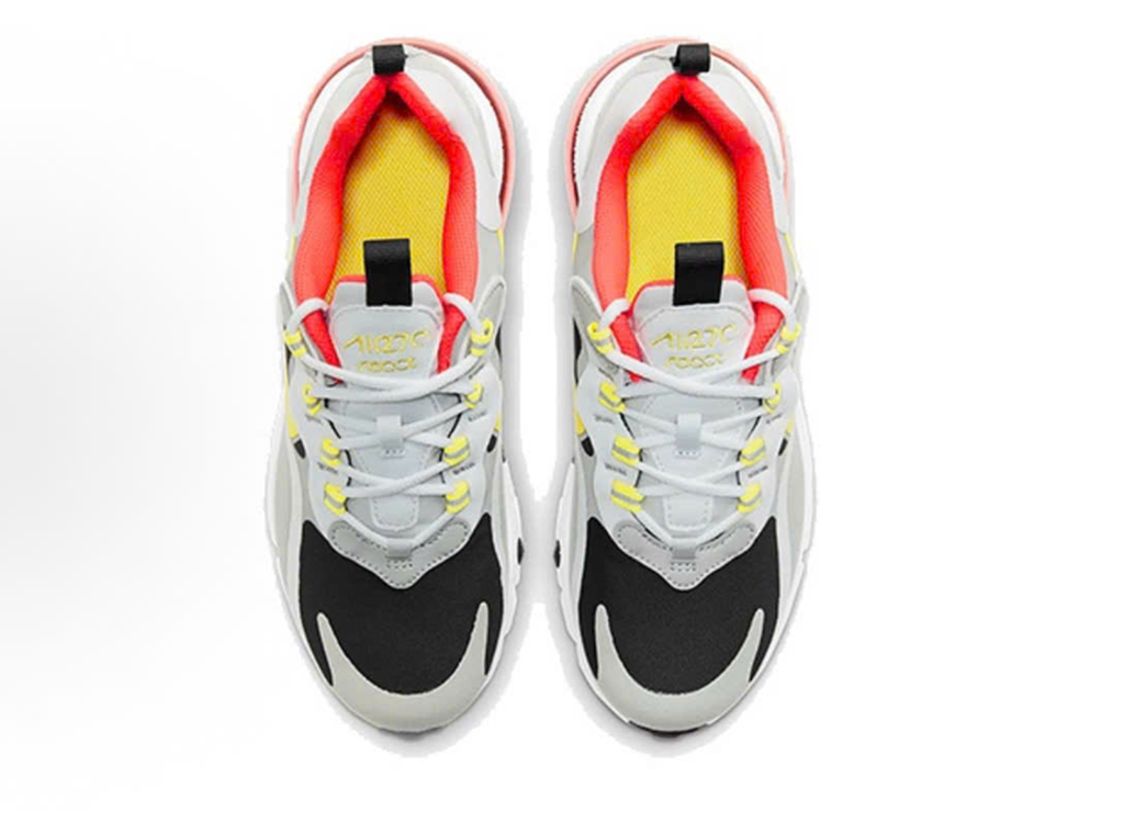 Giày Nike Air Max 270 React ‘Smoke Grey High Voltage’ BQ0103-023 - Ảnh 4