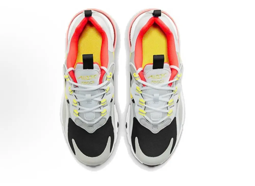 Giày Nike Air Max 270 React ‘Smoke Grey High Voltage’ BQ0103-023 - Ảnh 4
