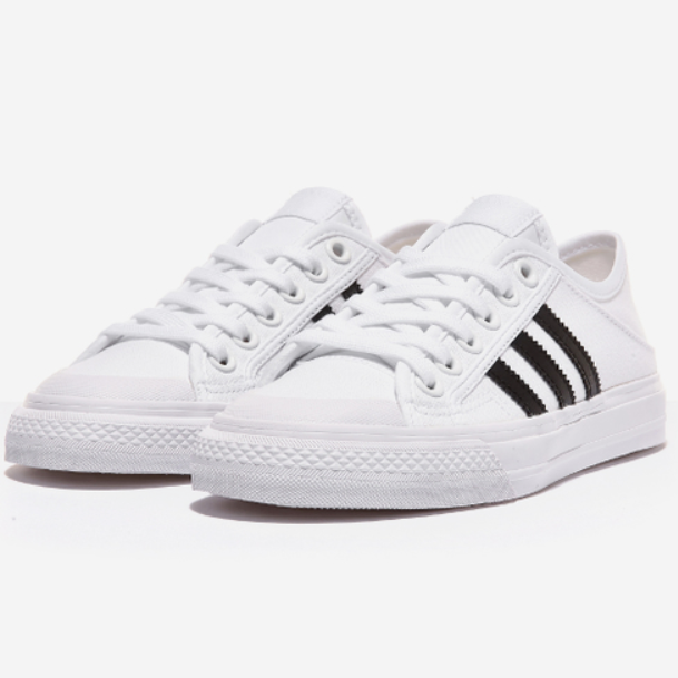 Giày Adidas Collapsible Nizza Low ‘White Black’ H67375 - Ảnh 5