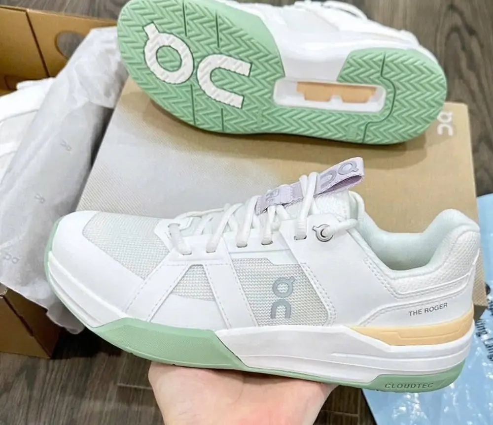 Giày The Roger Clubhouse Pro Youth ‘White’ 3YE10010981 - Ảnh 3