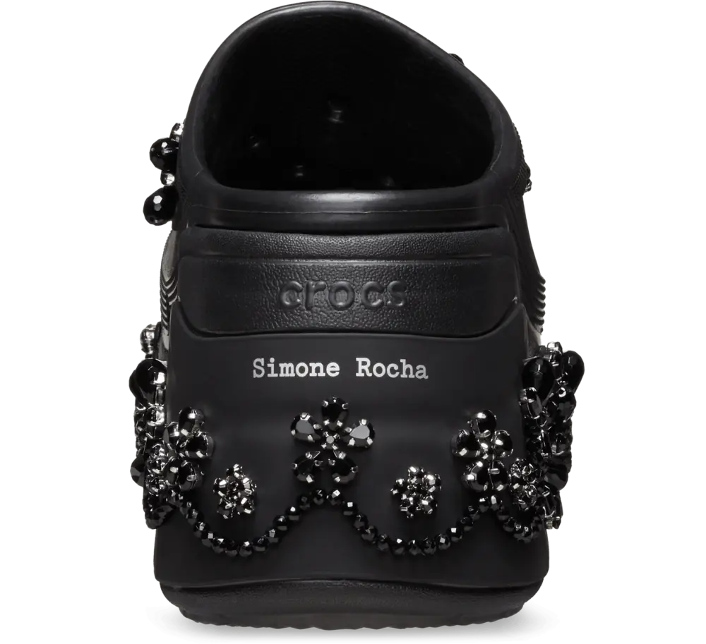 Alternative view of Dép Crocs Siren Clog x Simone Rocha ‘Black’ 210142-001