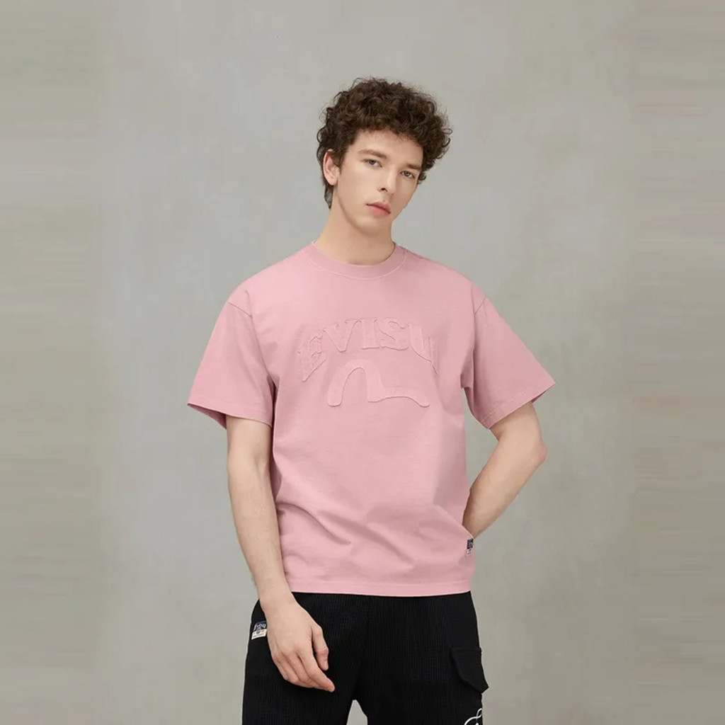 Alternative view of Áo EVISU 'Pink' 2ESHTM5TS1204RXCT