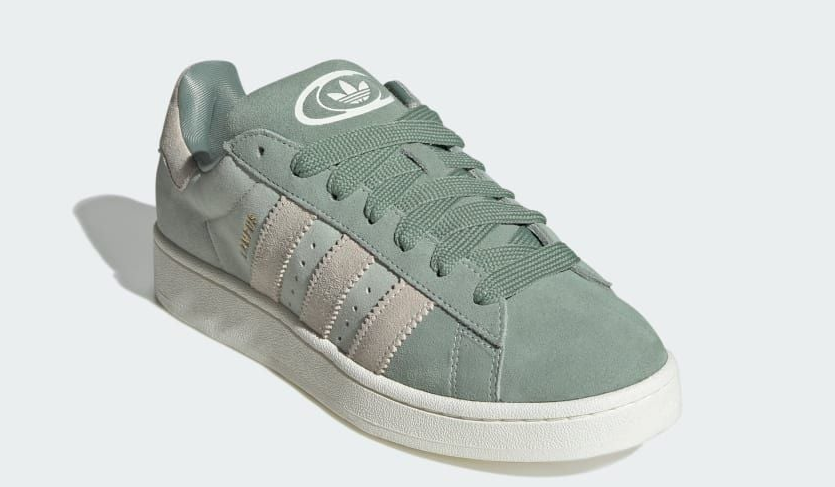 Giày Adidas Originals Campus 00s ‘Silver Green’ JI3174 - Ảnh 5