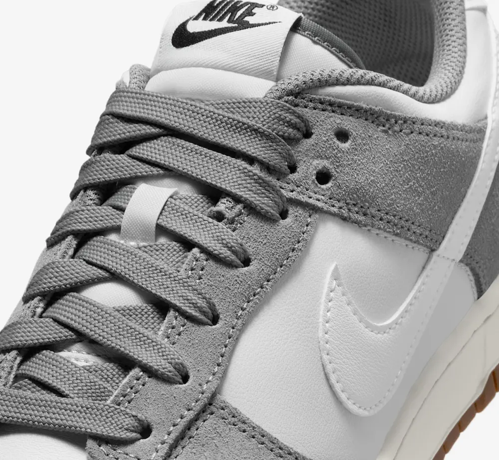 Giày Nike Dunk Low ‘Grey Suede’ IB6399-001 - Ảnh 6