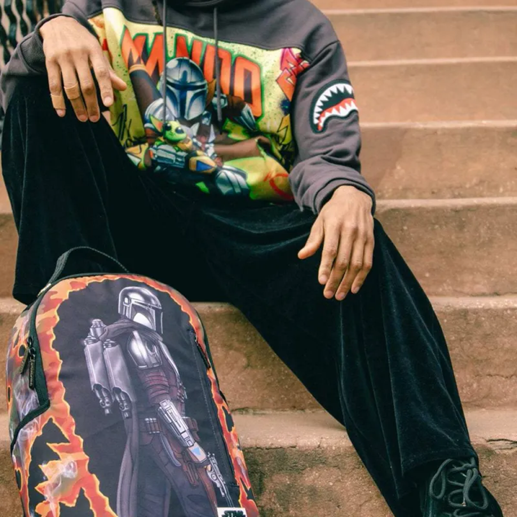 Alternative view of Balo SPRAYGROUND Star Wars Collaboration PVC 'Army Green' W0825709