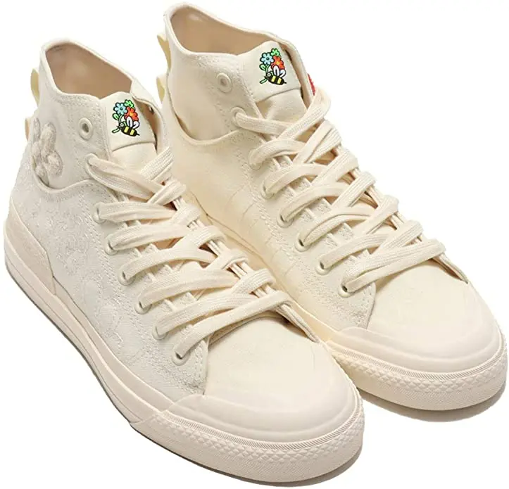 Alternative view of Giày Adidas Melting Sadness x Nizza High DL ‘Bee With You Cream White’ GZ2675