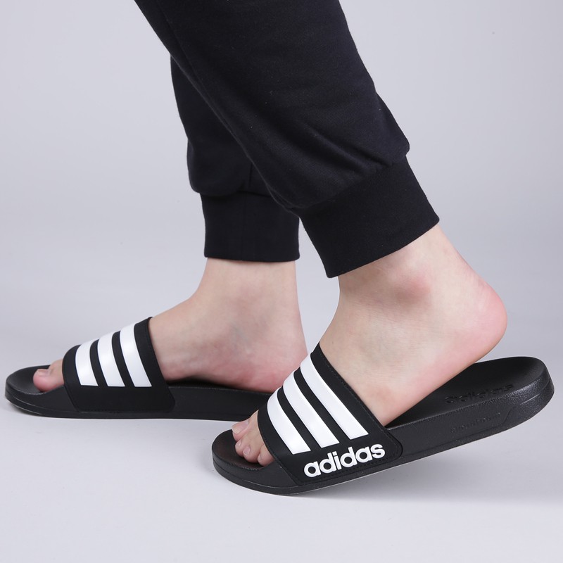 Dép Adidas Adilette CF Slides ‘Core Black’ AQ1701 - Ảnh 4