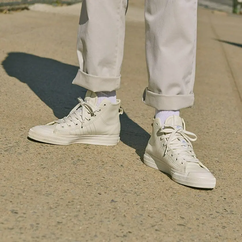 Alternative view of Giày Adidas Nizza Hi RF ‘Off White’ EF5756