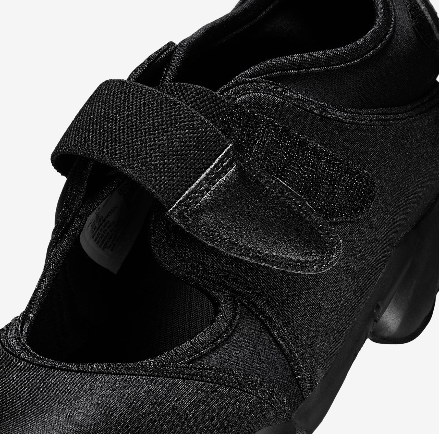Giày Nike Air Rift ‘Triple Black Satin’ IH1990-010 - Ảnh 7