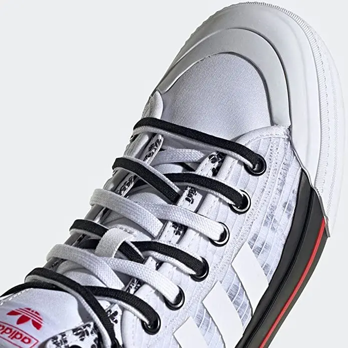 Alternative view of Giày Adidas Nizza Hi DL Clover ‘White And Black’ GY5340