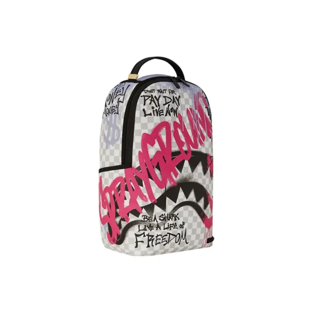 Balo Sprayground POETRY 'Raw White' W1045732 - Ảnh 3