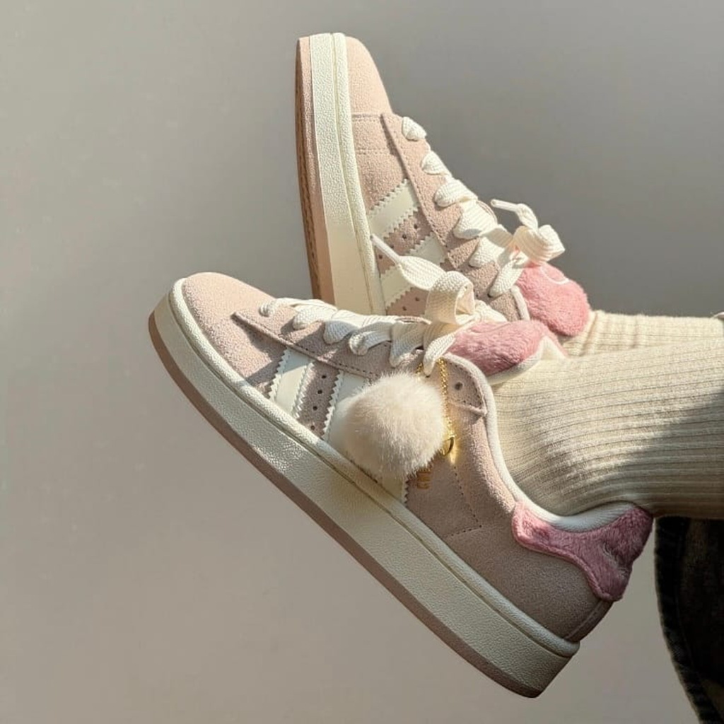Giày Adidas Campus 00S ‘Pink’ JR8042 - Ảnh 2