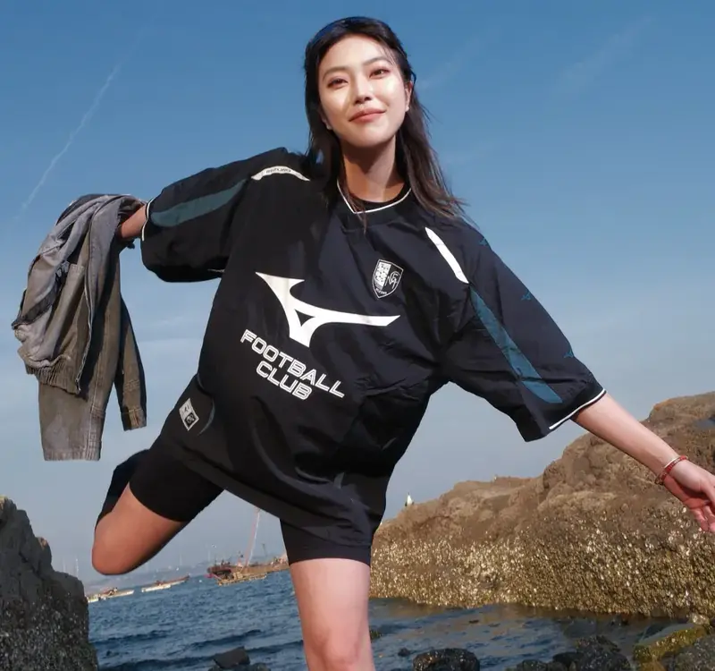 Áo Mizuno Essential large Logo ‘Black’ K2CA53Y2 - Ảnh 3