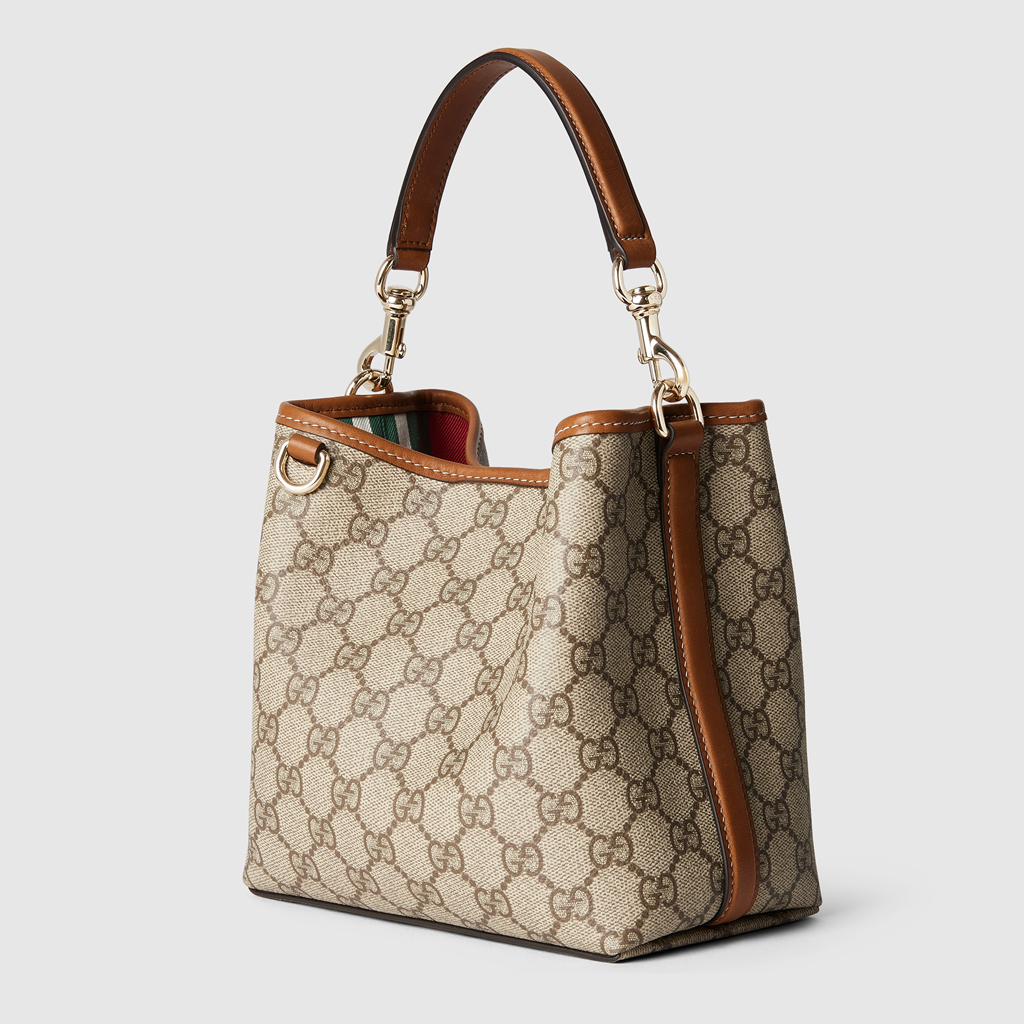 Túi Gucci GG Emblem ‘Beige’ 815118-FAD6L-9758 - Ảnh 4