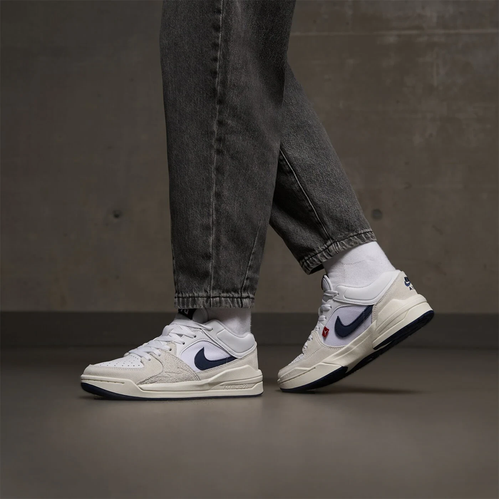 Alternative view of Giày Nike Air Jordan Stadium 90 GS ‘White Midnight Navy’ DX4399-146