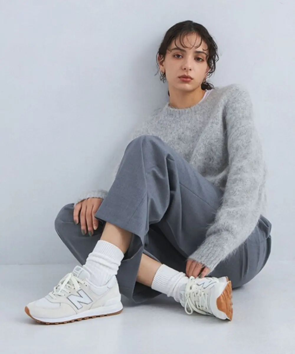 Alternative view of Giày New Balance 574 ‘Sea Salt Concrete Gum’ U574RAD