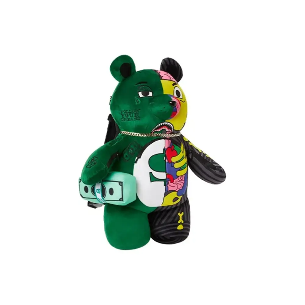 Balo SPRAYGROUND Fabric 'Black Green' 910B4576NSZ - Ảnh 3