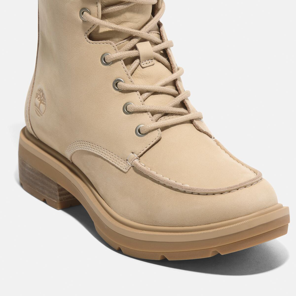 Giày Timberland Brimfield Mid Lace-Up ‘Beige’ A2AJB-EN7 - Ảnh 5