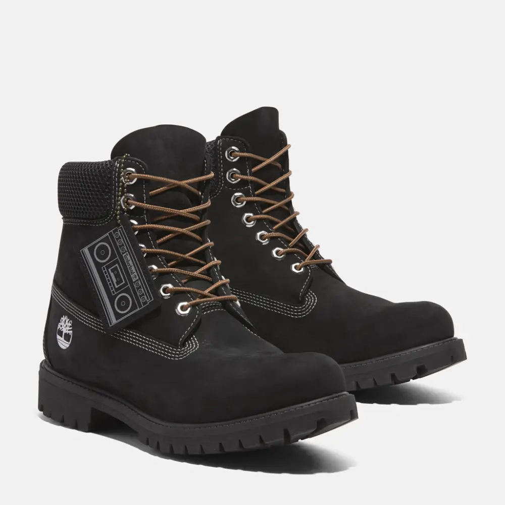 Giày Timberland Premium Water Repellent ‘Black’ A2P6WW05 - Ảnh 3