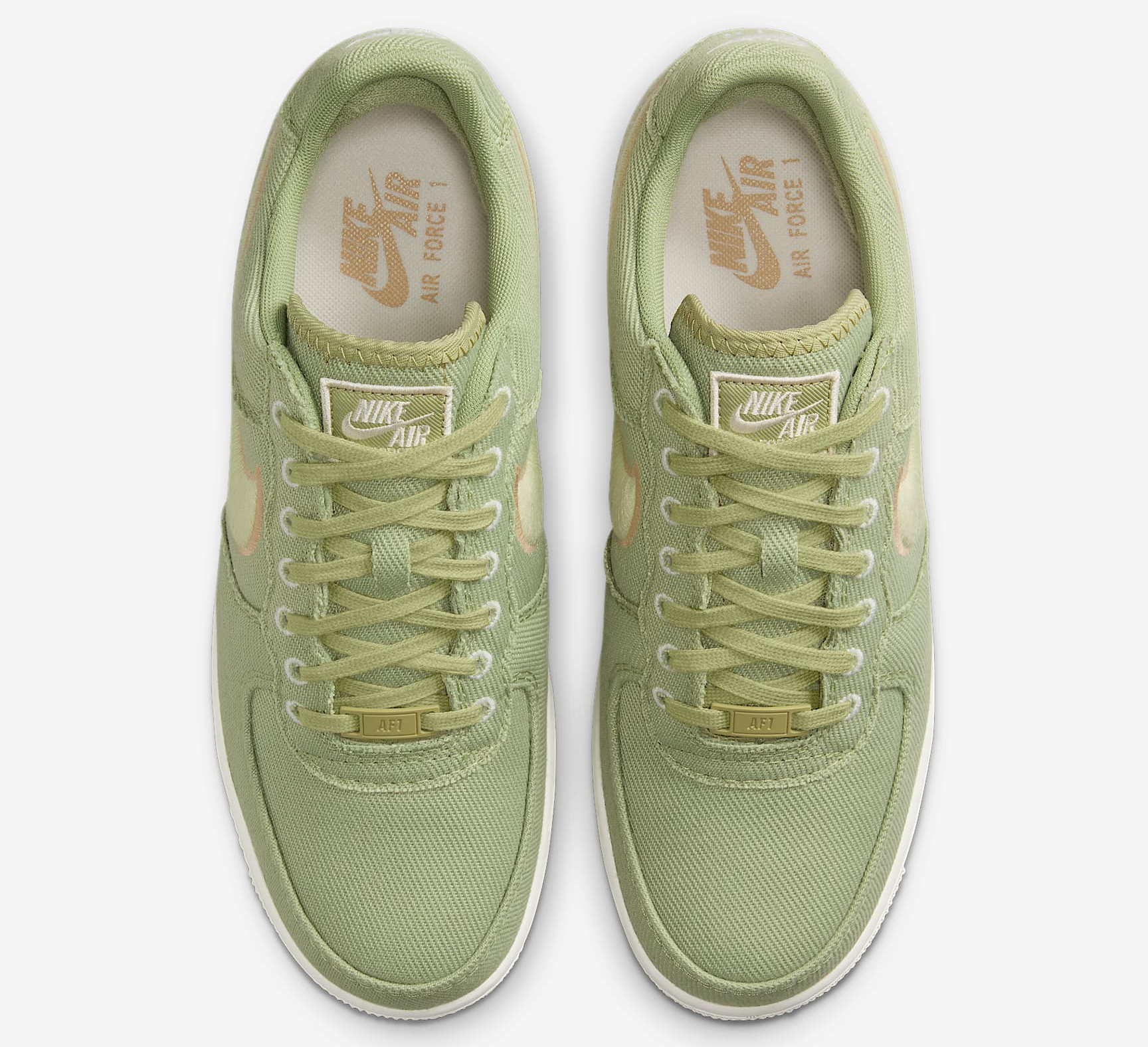 Giày Nike Air Force 1 Low Canvas ‘Dusty Olive’ HV1204-300 - Ảnh 5