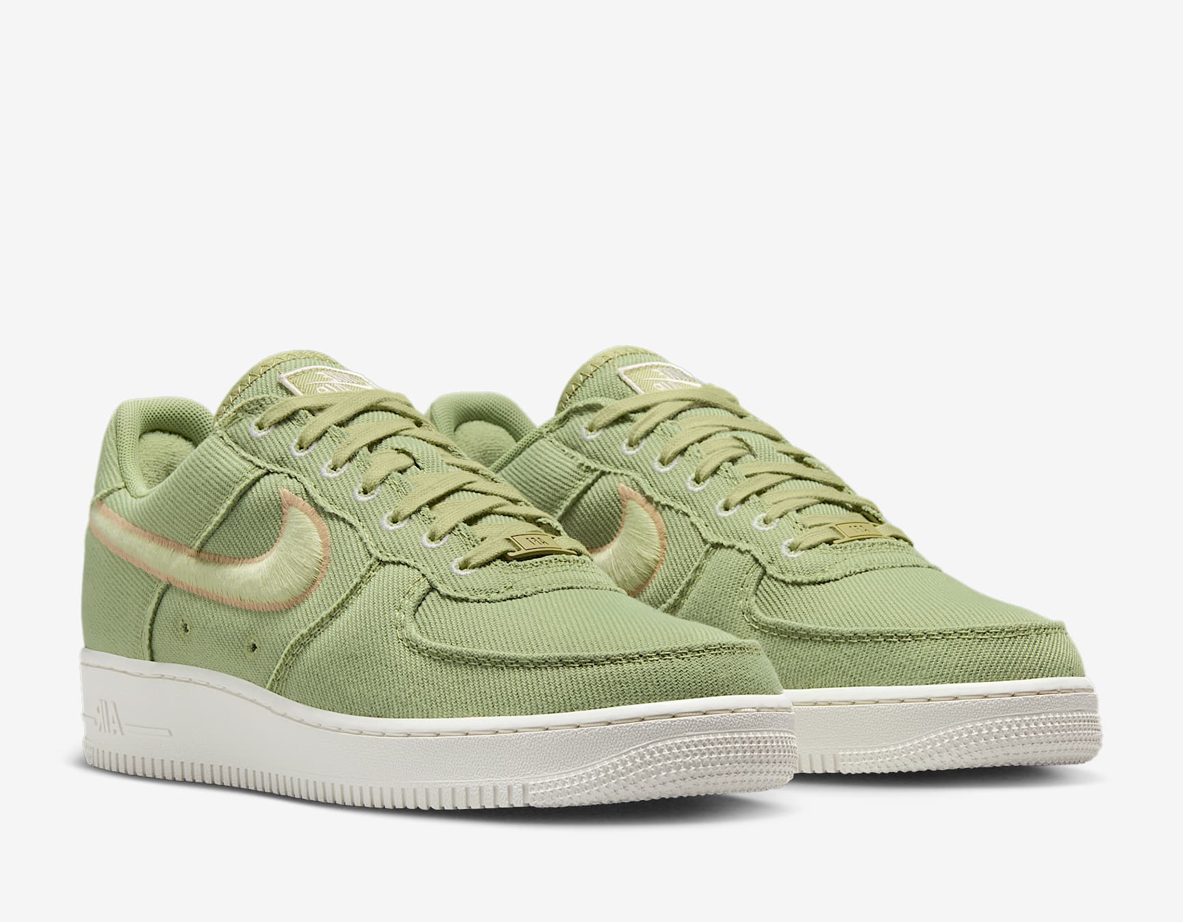 Giày Nike Air Force 1 Low Canvas ‘Dusty Olive’ HV1204-300 - Ảnh 4