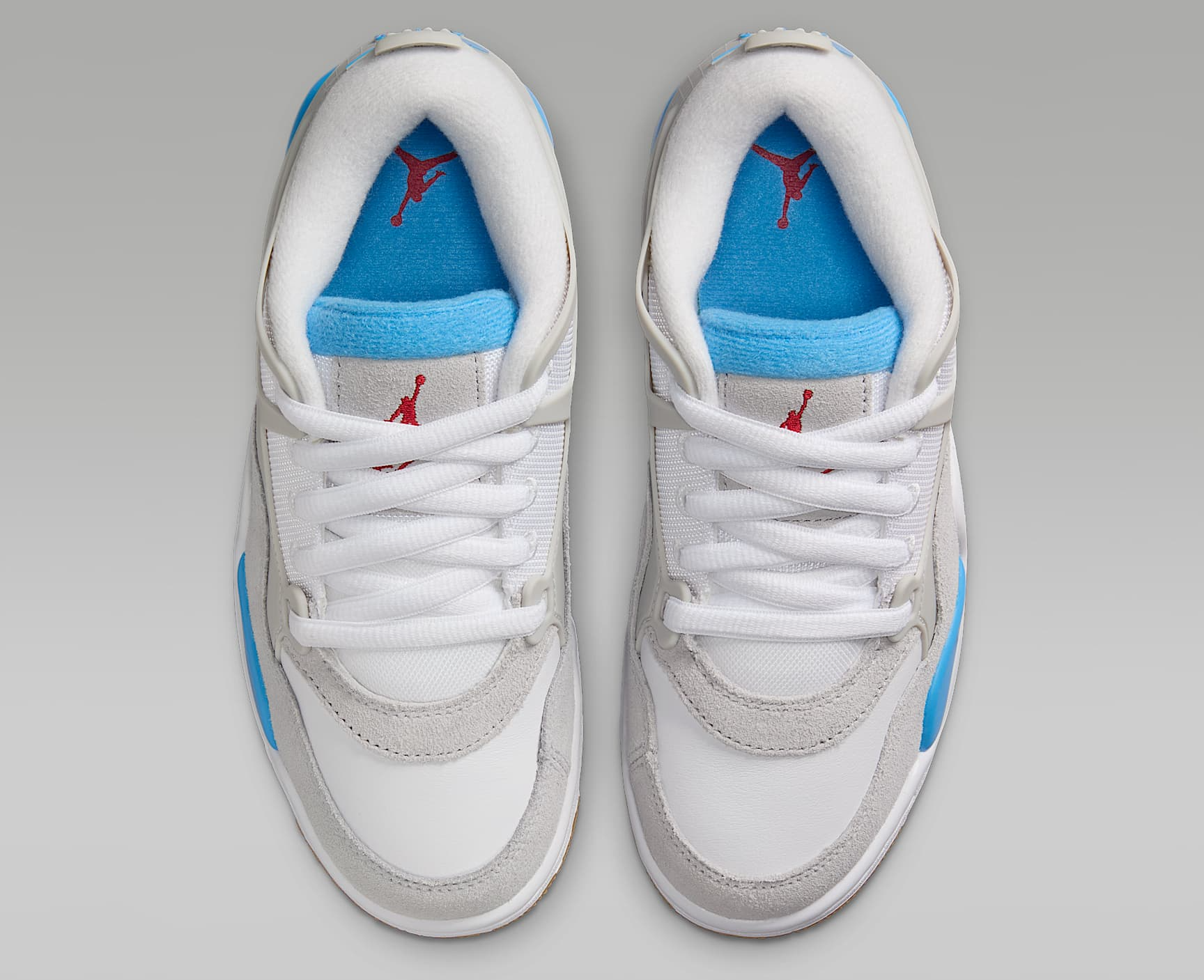 Giày Nike Air Jordan 4 RM GS ‘White Legend Blue’ FQ7938-104 - Ảnh 5