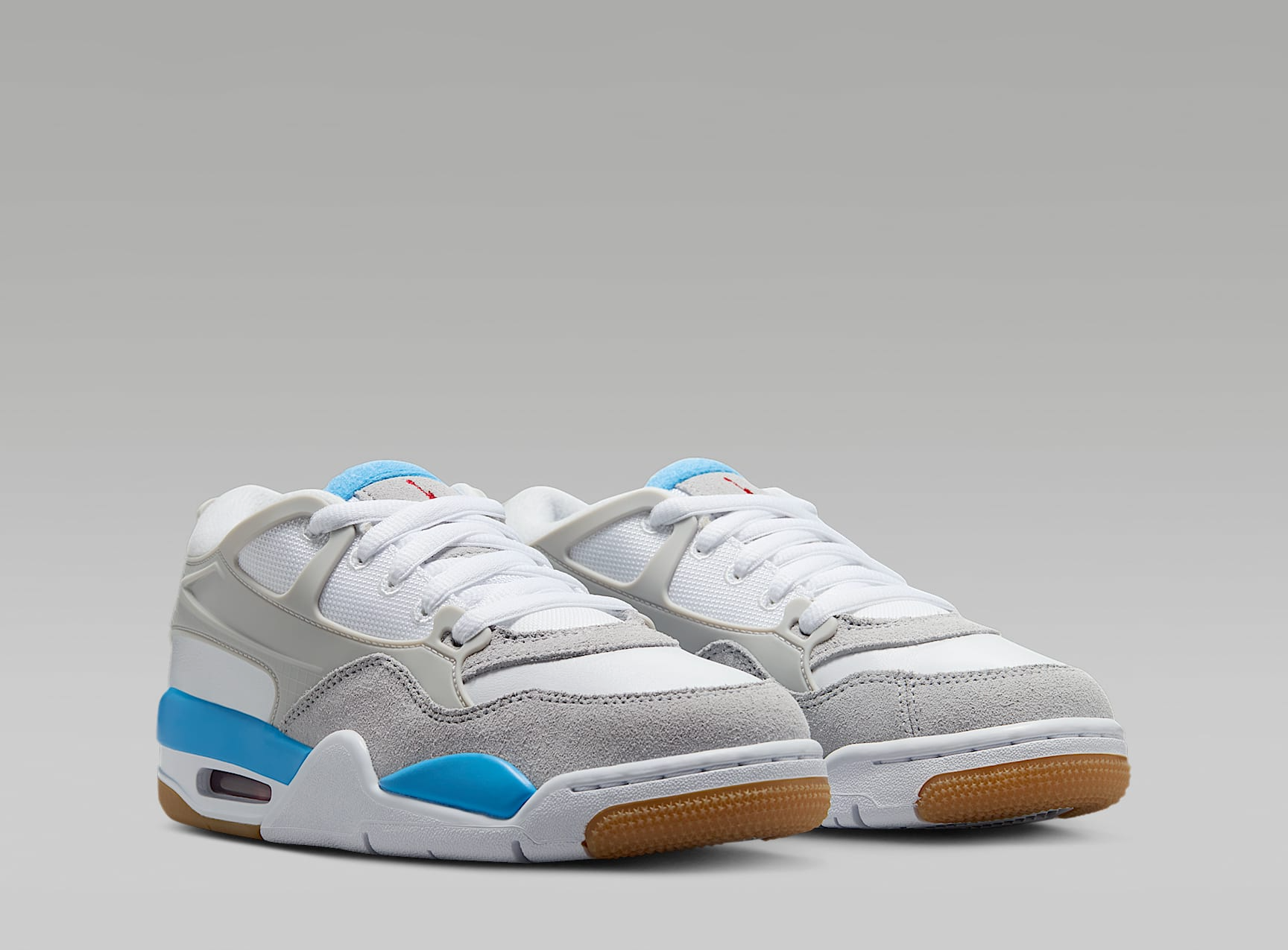 Giày Nike Air Jordan 4 RM GS ‘White Legend Blue’ FQ7938-104 - Ảnh 4