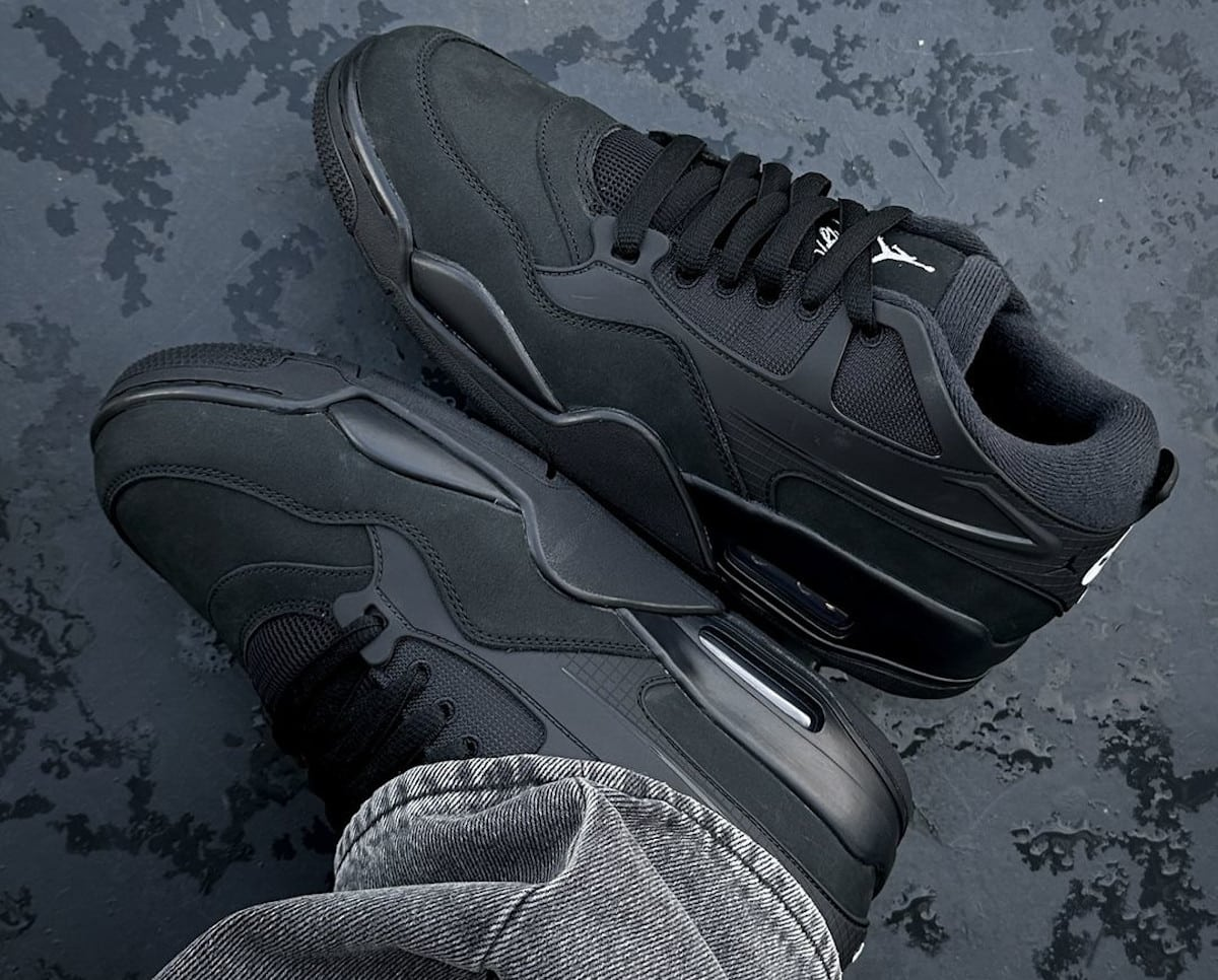 Giày Nike Air Jordan 4 RM ‘Black Cat’ FQ7939-004 - Ảnh 3