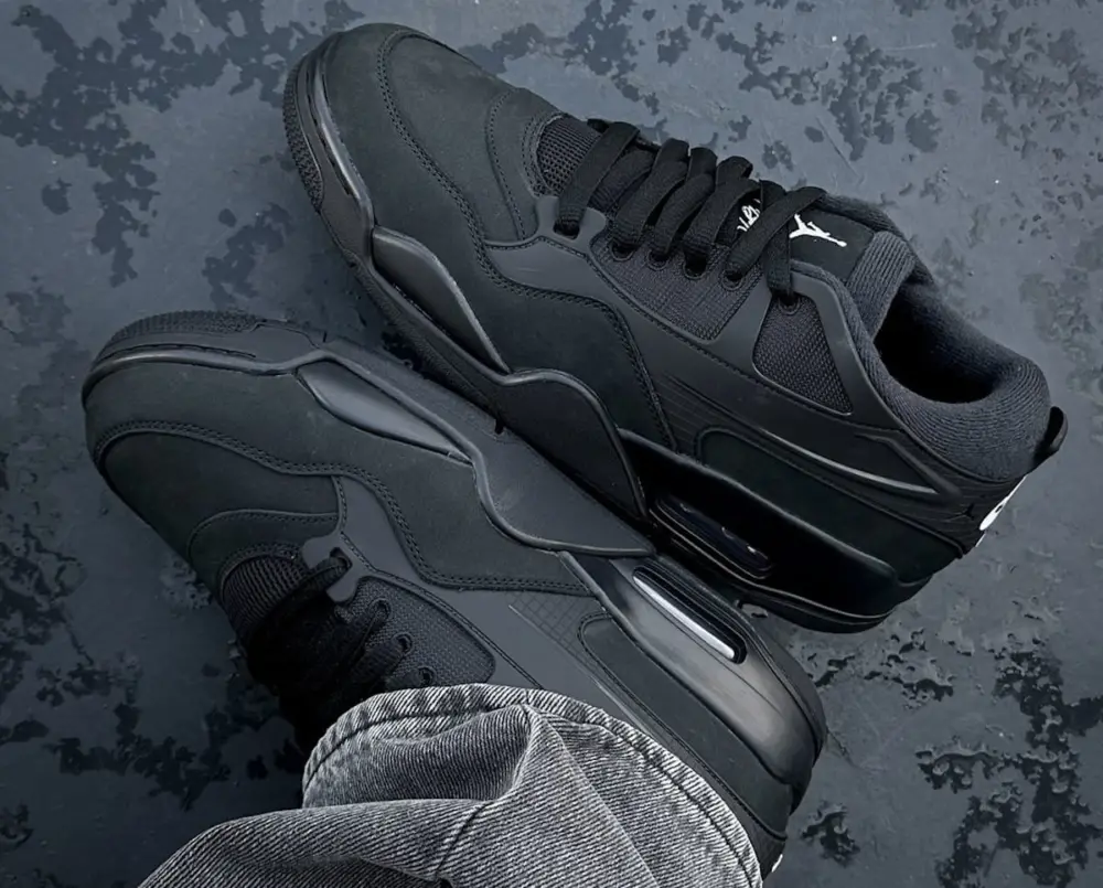 Giày Nike Air Jordan 4 RM ‘Black Cat’ FQ7939-004 - Ảnh 3