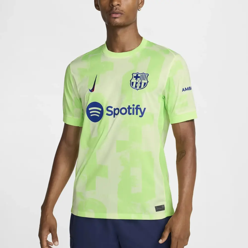 Alternative view of Áo Nike FC Barcelona 202425 Stadium Third Jersey 'Green' FQ2022-702