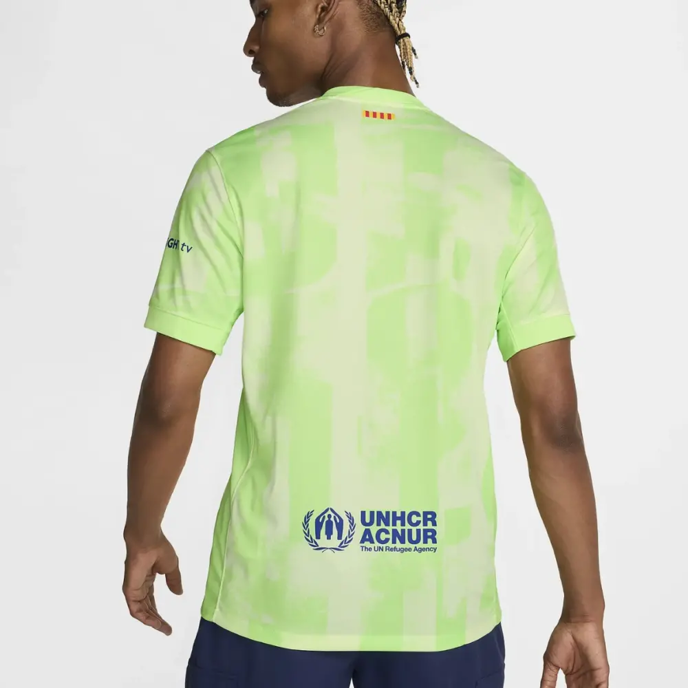 Áo Nike FC Barcelona 202425 Stadium Third Jersey 'Green' FQ2022-702 - Ảnh 3