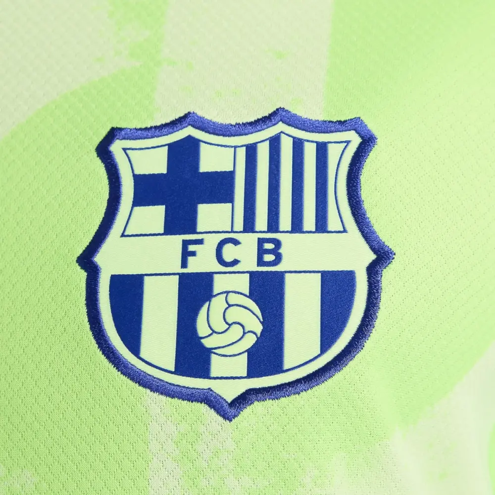 Áo Nike FC Barcelona 202425 Stadium Third Jersey 'Green' FQ2022-702 - Ảnh 6