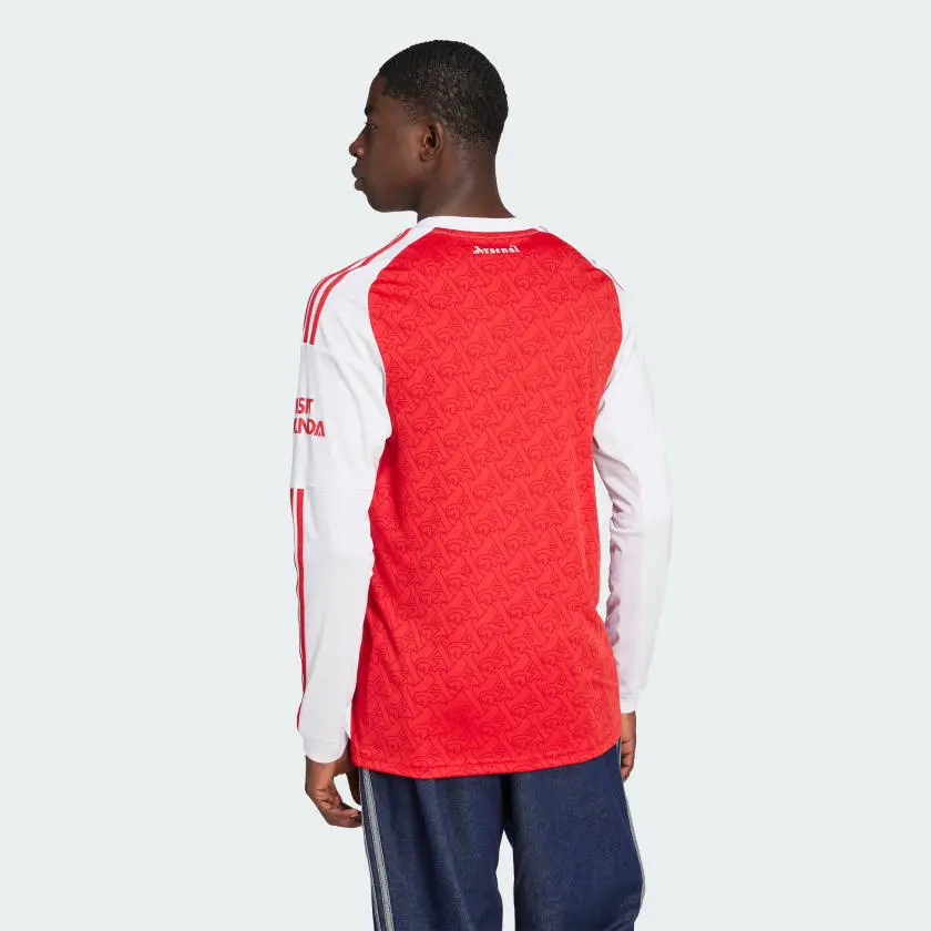 Áo Adidas Arsenal 25/26 Long Sleeve Home Jersey ‘Red White’ JI9536 - Ảnh 3