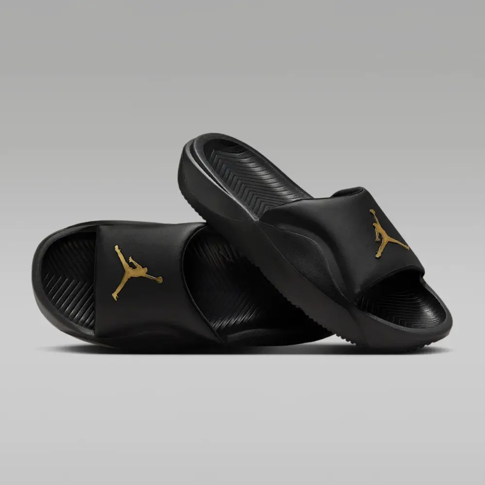 Dép Jordan Franchise Slide 'Black Metallic Gold' HF3263-007 - Ảnh 3