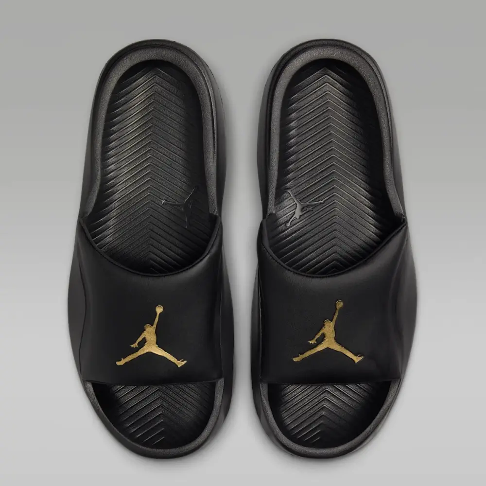 Dép Jordan Franchise Slide 'Black Metallic Gold' HF3263-007 - Ảnh 4