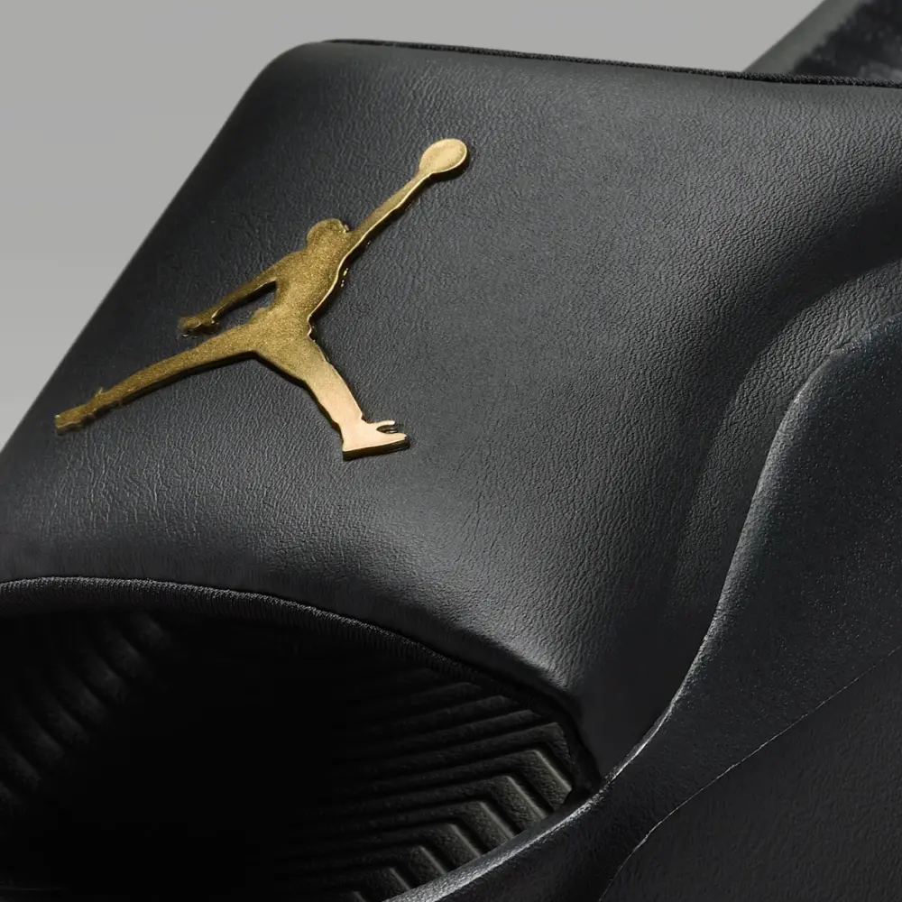 Dép Jordan Franchise Slide 'Black Metallic Gold' HF3263-007 - Ảnh 6