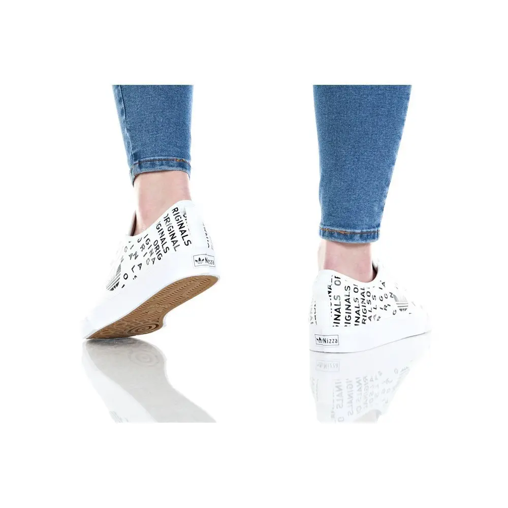 Giày Adidas Wmns Nizza Trefoil ‘Cloud White’ EF5075 - Ảnh 3