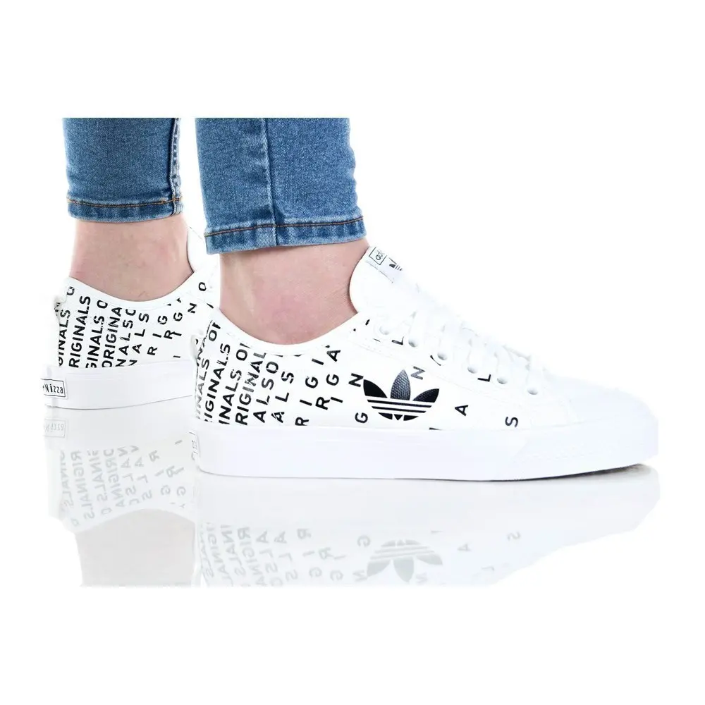 Alternative view of Giày Adidas Wmns Nizza Trefoil ‘Cloud White’ EF5075