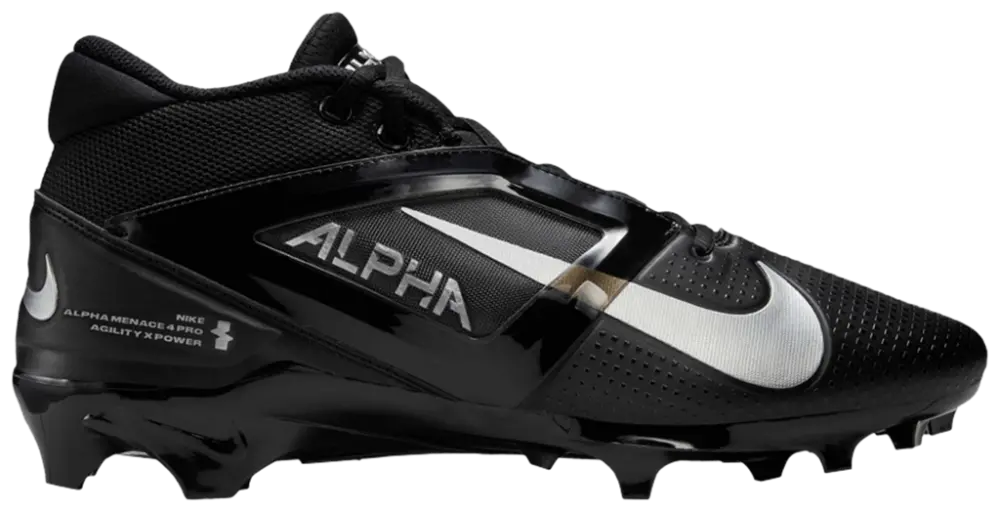 Giày Nike Alpha Menace 4 Pro 'Black Metallic Silver' FD7037 002
