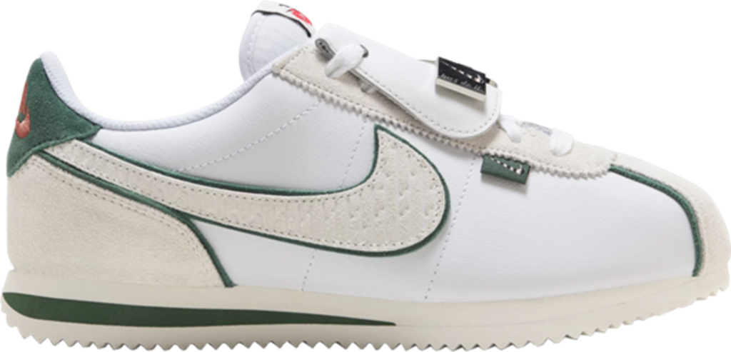 Giày Nike Cortez ‘White Green Light Bone’ FQ0259-110