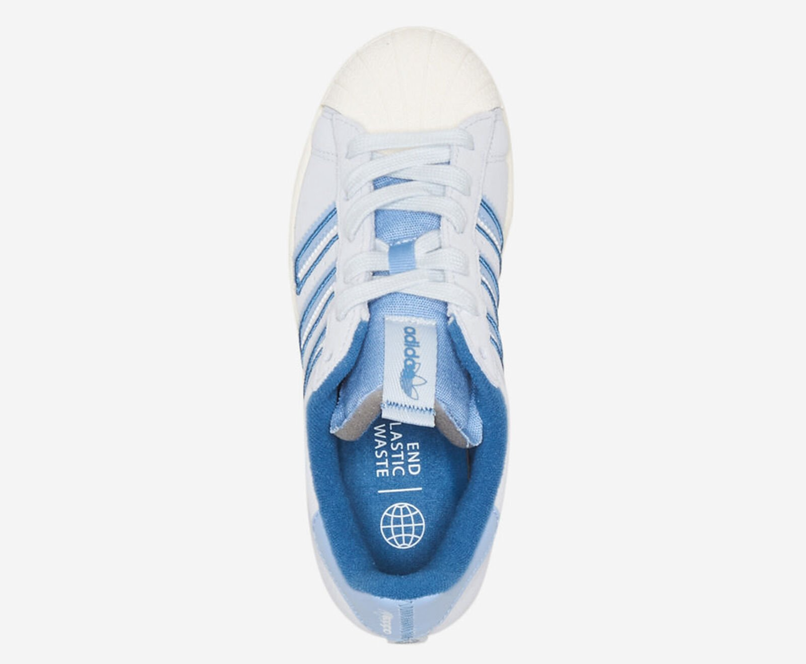 Alternative view of Giày Adidas Superstar J GS ‘Altered Blue White’ GV7949